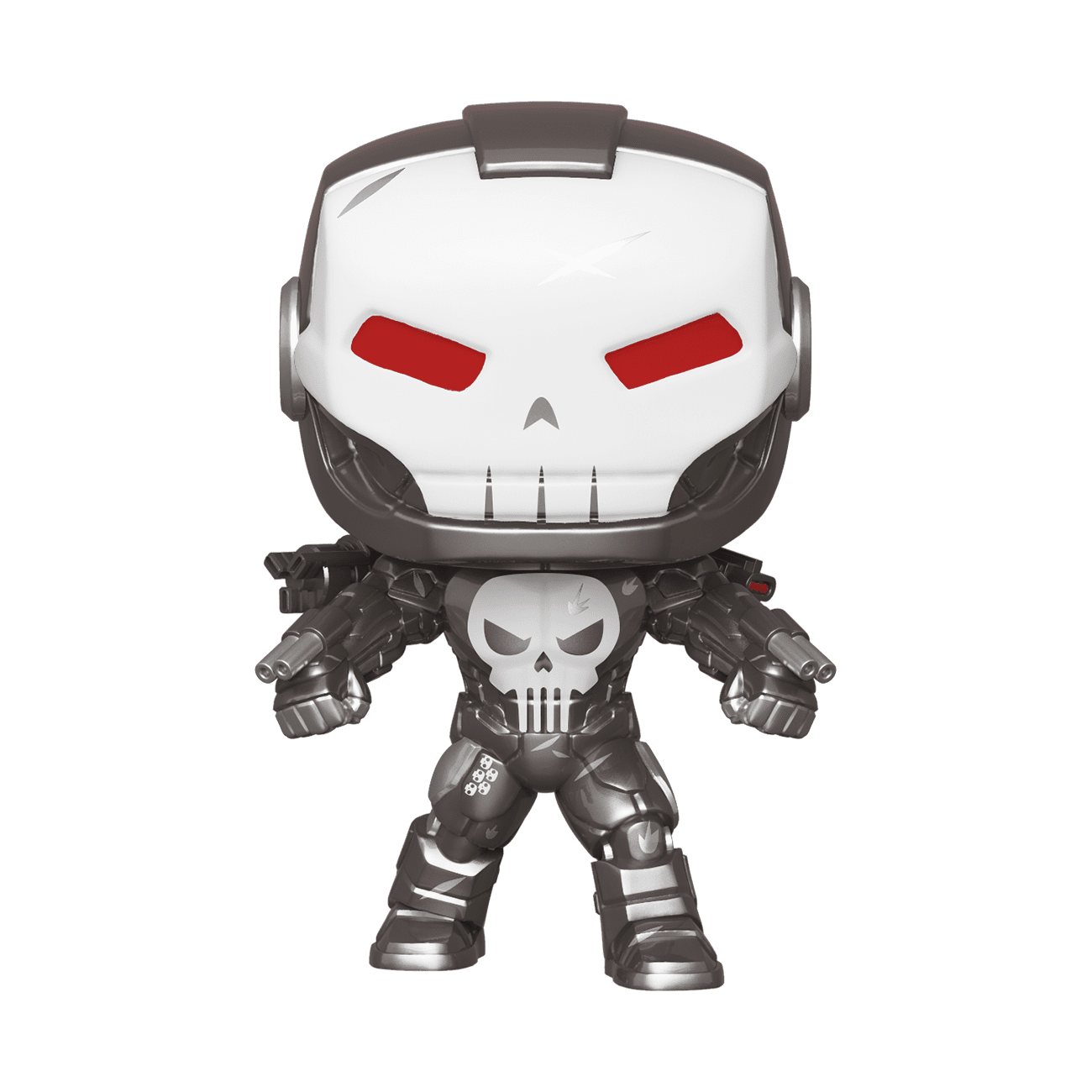 Funko Pop Punisher War Machine Metallic Marvel Comics