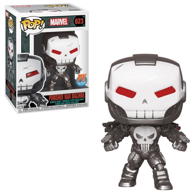 Funko Pop Punisher War Machine Metallic Funkopop