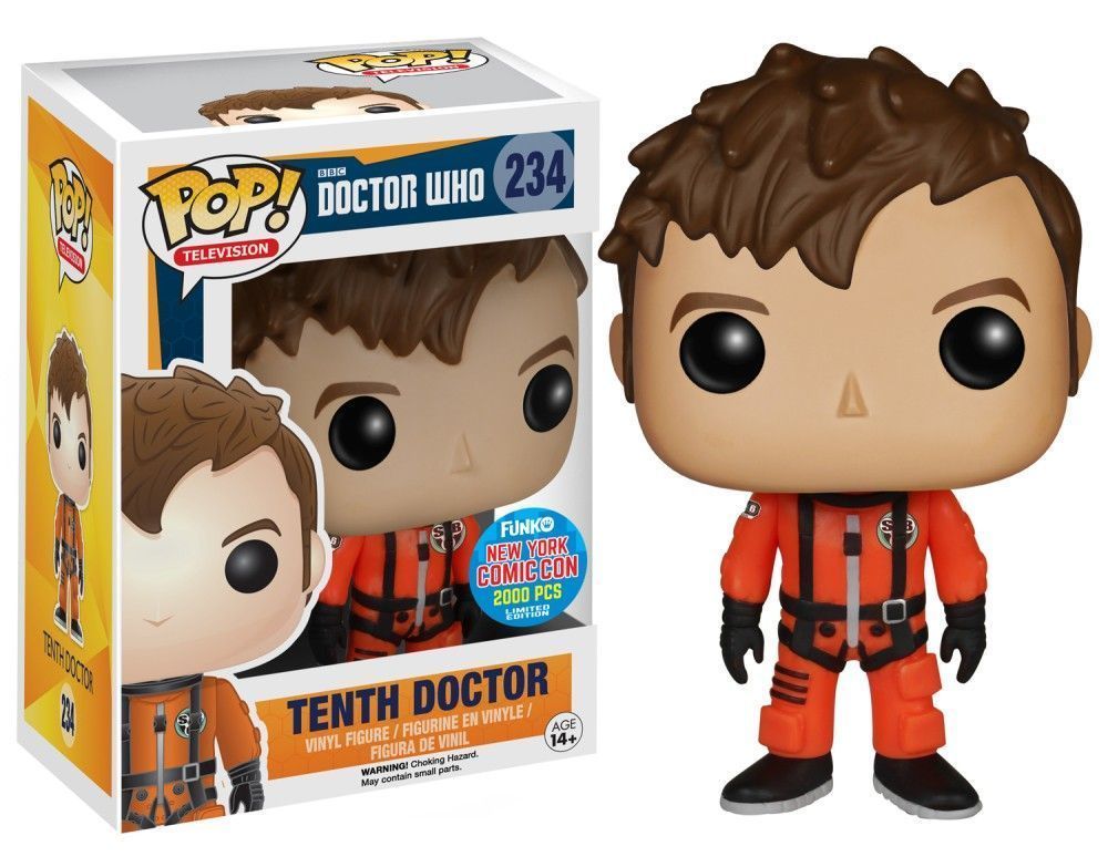 Funko Pop! 10th Doctor (Orange Spacesuit) (Doctor Who)