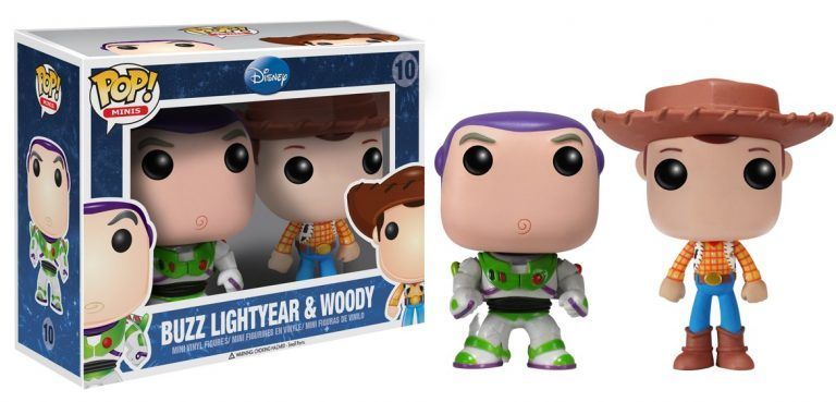 Figura Funko Pop Pack Buzz Lightyear Woody Toy Story