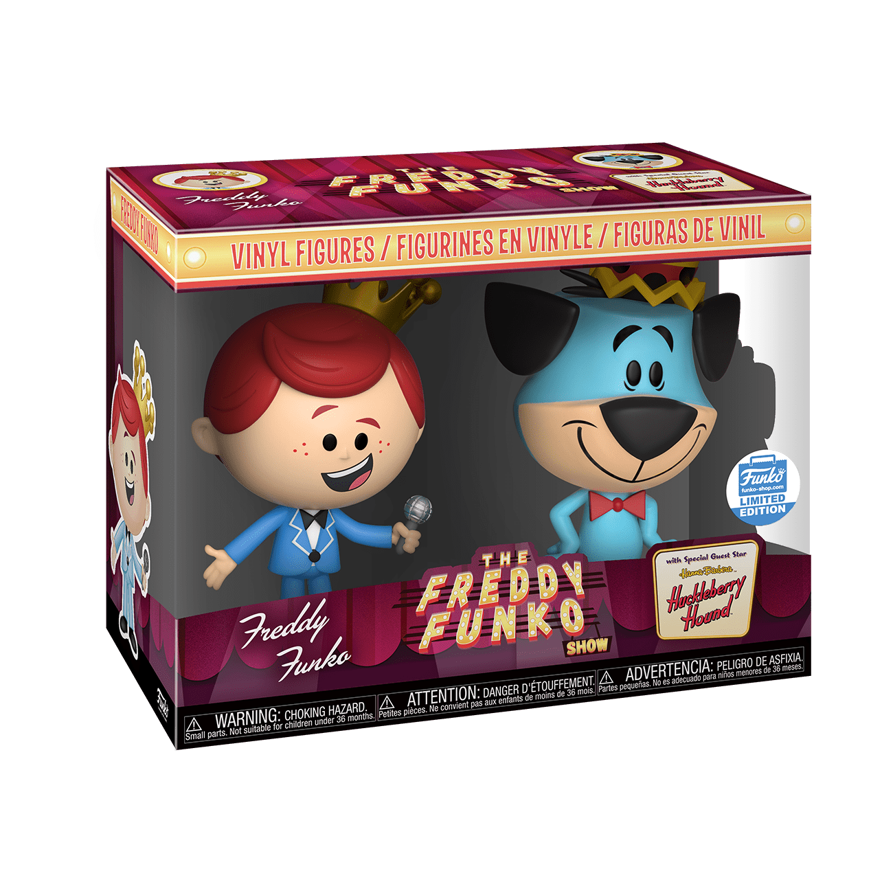 Funko Pop! 2 Pack - Freddy Funko & Huckleberry Hound (Hanna Barbera)