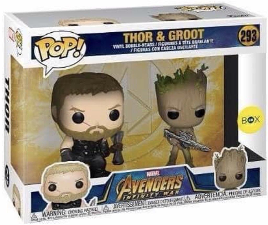 Funko Pop! 2 Pack - Thor and Groot (Marvel Comics)