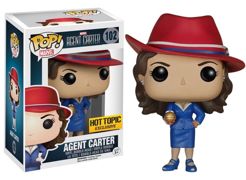 Funko Pop! Agent Peggy Carter (w/ gold orb) (Agents of SHIELD)
