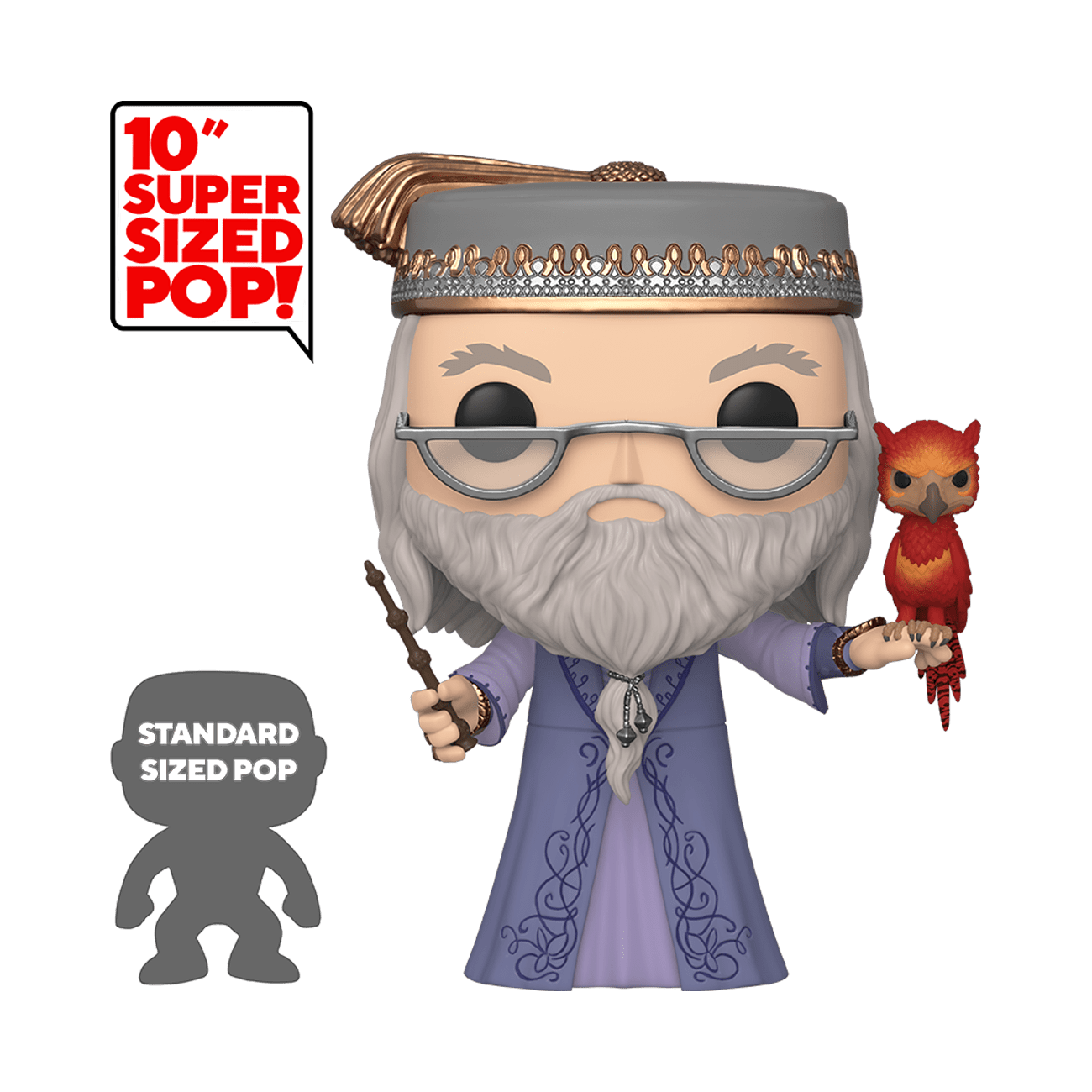 Funko Pop! Albus Dumbledore with Fawkes (10 inch) (Harry Potter)