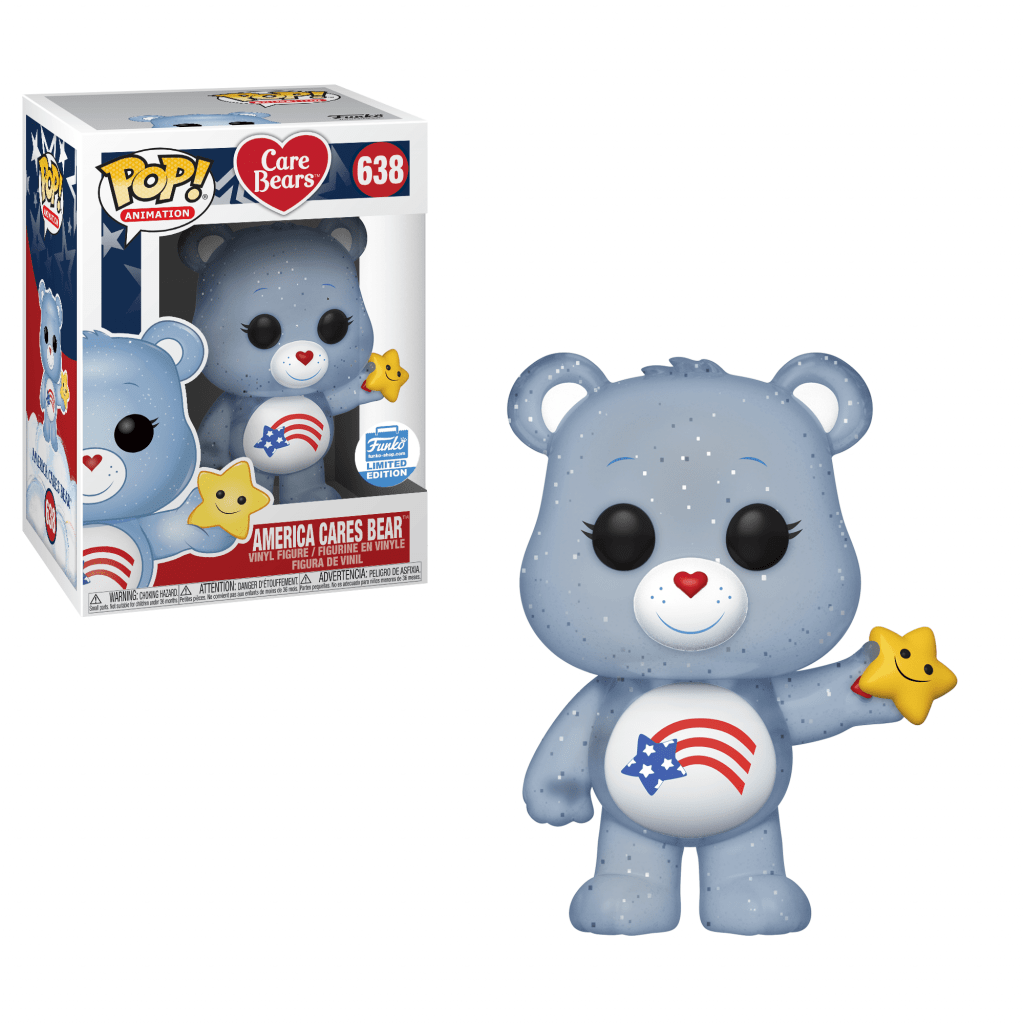 Funko Pop! America Cares Bear (Glitter) (Care Bears)