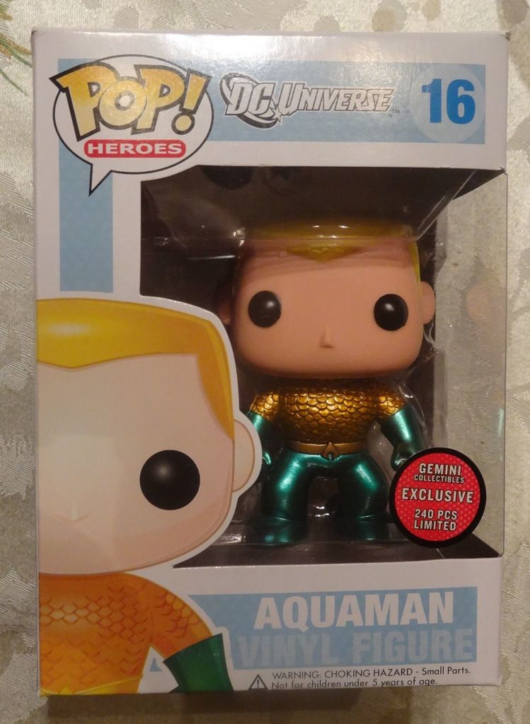 Funko Pop! Aquaman (Metallic) (DC Comics)