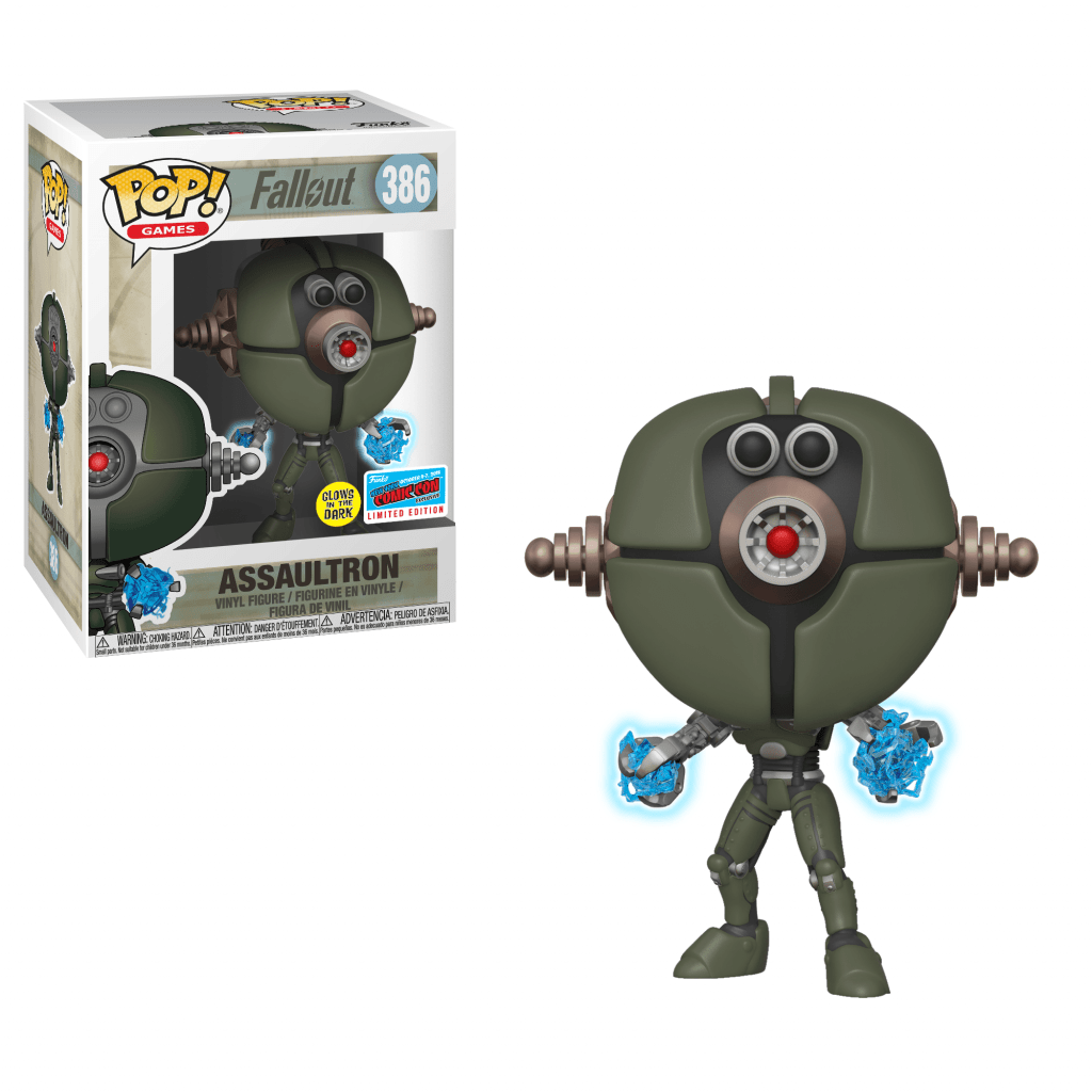 Funko Pop! Assaultron (Invader Model) (Glow) (Fallout)