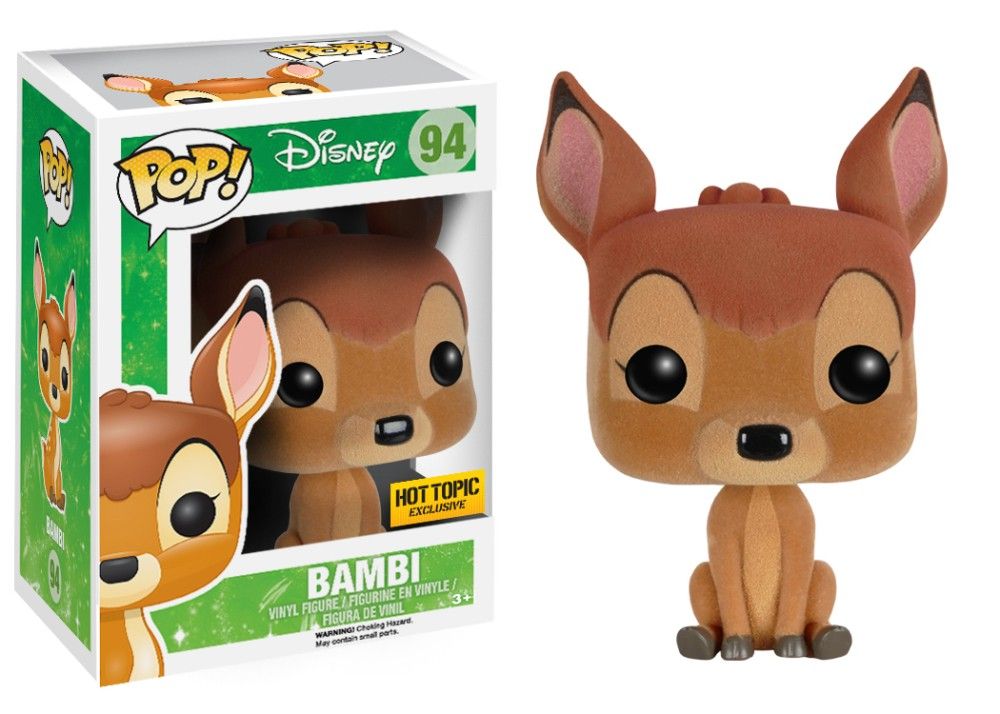 Funko Pop! Bambi - (Flocked) (Bambi)