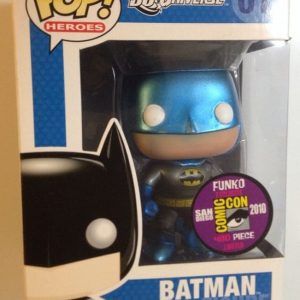 Funko Pop! Batman (Blue) (Metallic) (Chase)…
