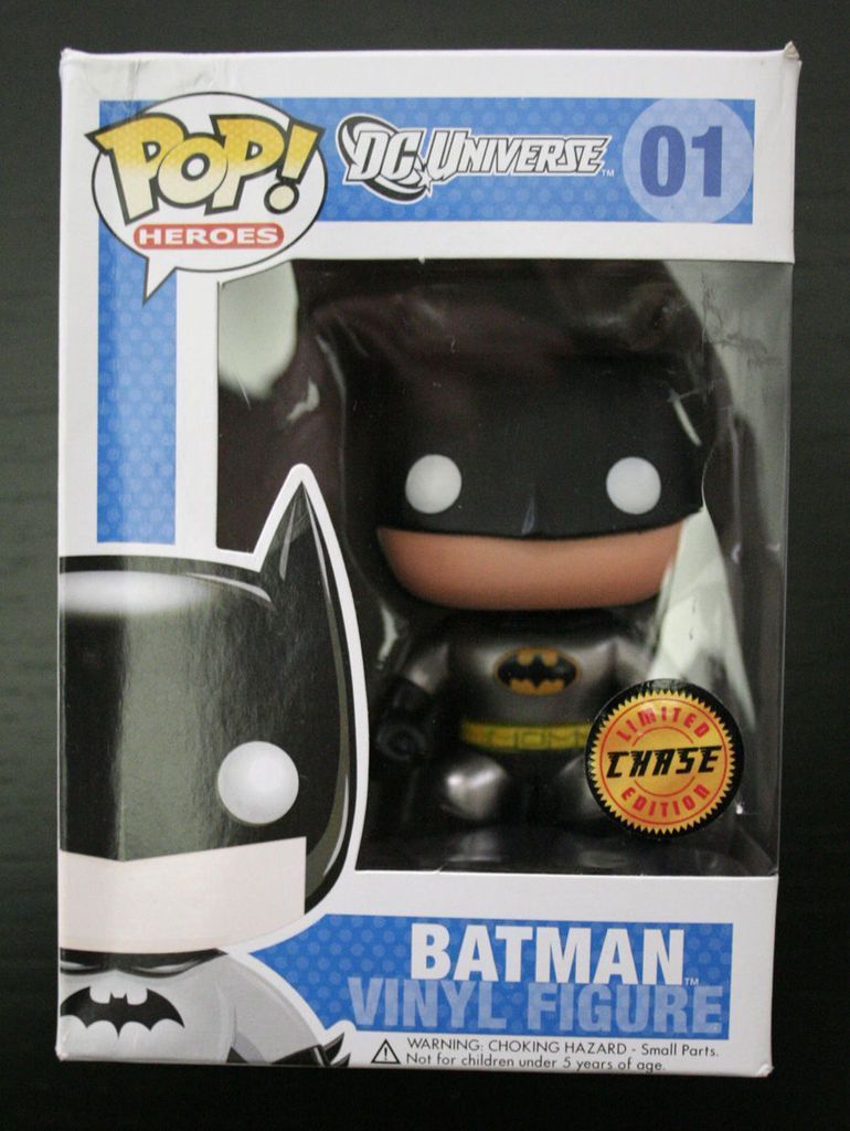 Funko Pop! Batman (Chase) (Metallic) (DC Comics)