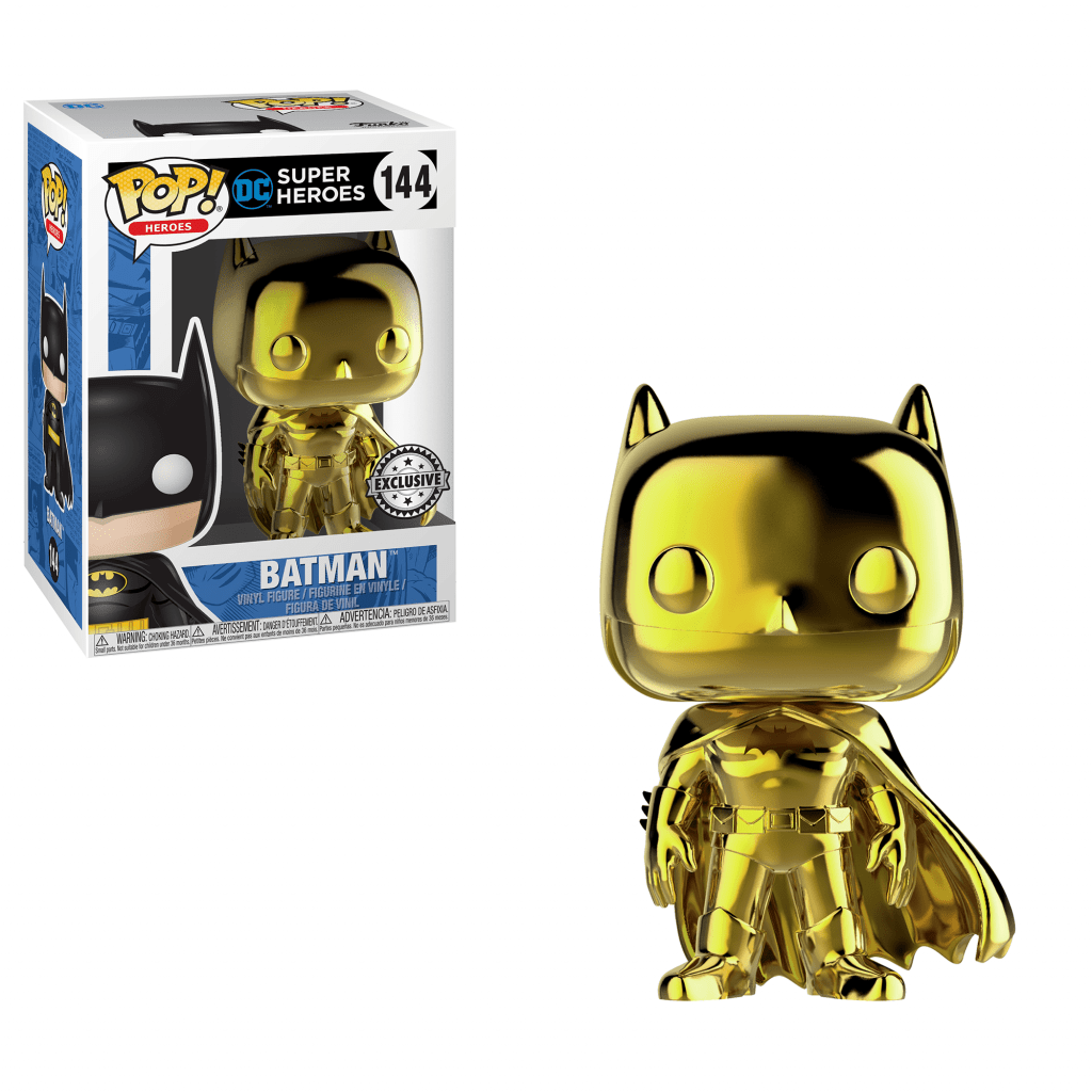 Funko Pop! Batman - (Chrome Gold) (DC Comics)