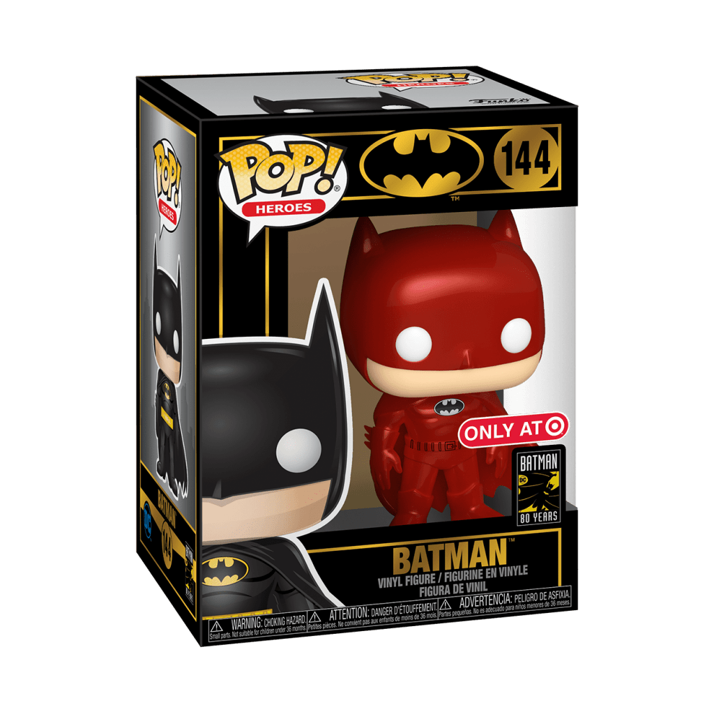 Funko Pop! Batman (Red) (Metallic) (DC Comics)