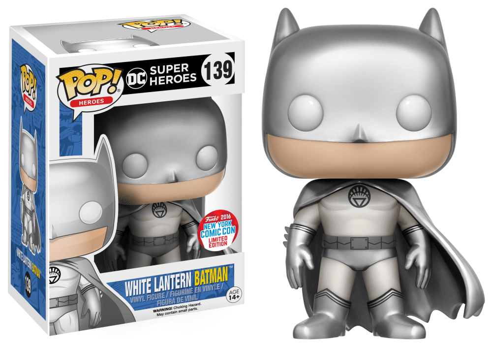 Funko Pop! Batman (White Lantern) (Metallic