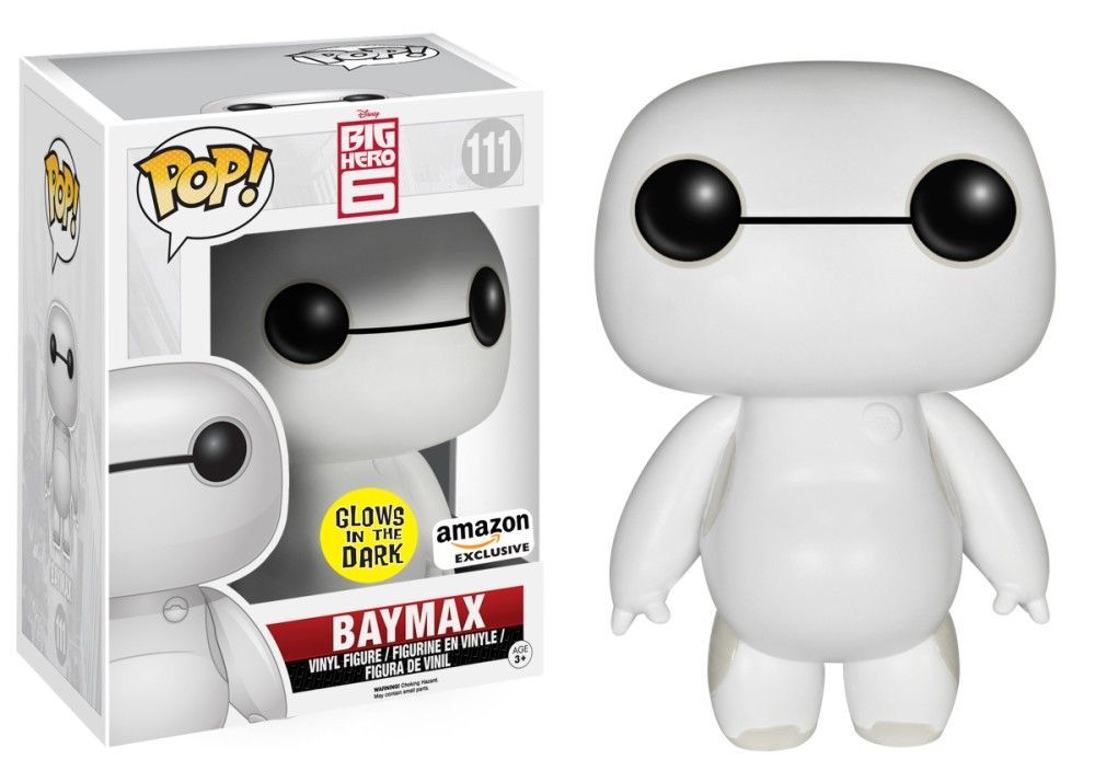 Funko Pop! Baymax (Glows in the Dark) (6 inch) (Big Hero 6)