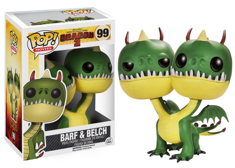 Funko Pop! Belch and Barf (How to Train Your Dragon)