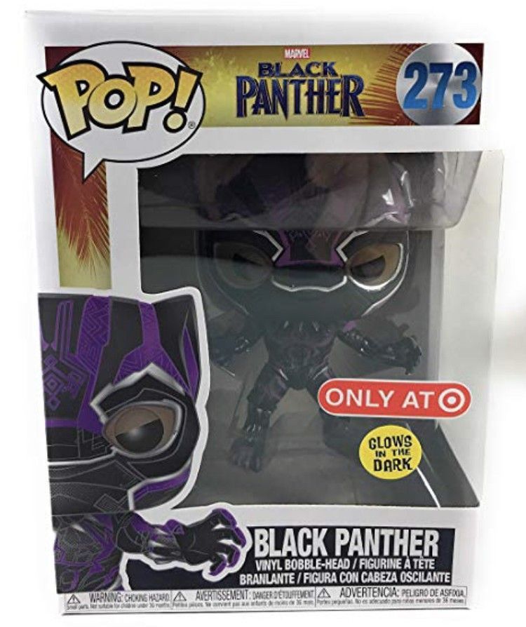 Funko Pop! Black Panther (Glows in the Dark) (Marvel Comics)