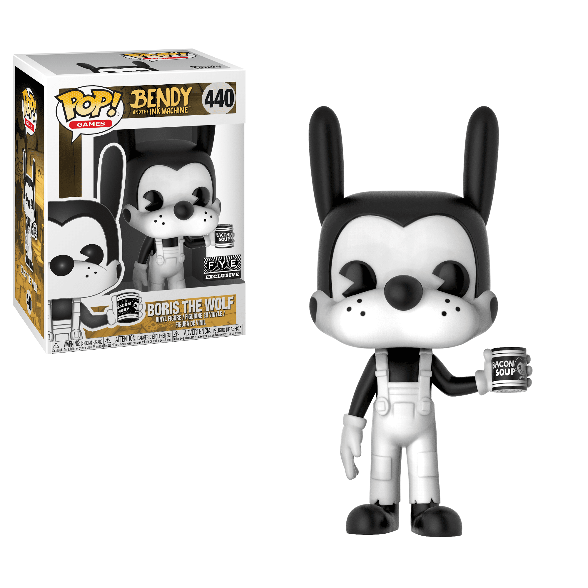 Funko Pop! Boris the Wolf (w/ Can of Soup) (Bendy and the Ink Machine)