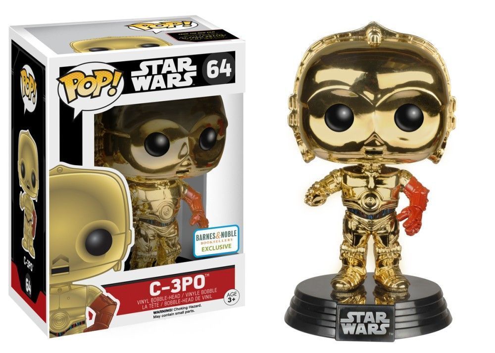 Funko Pop! C-3PO - (Chrome) (Star Wars)