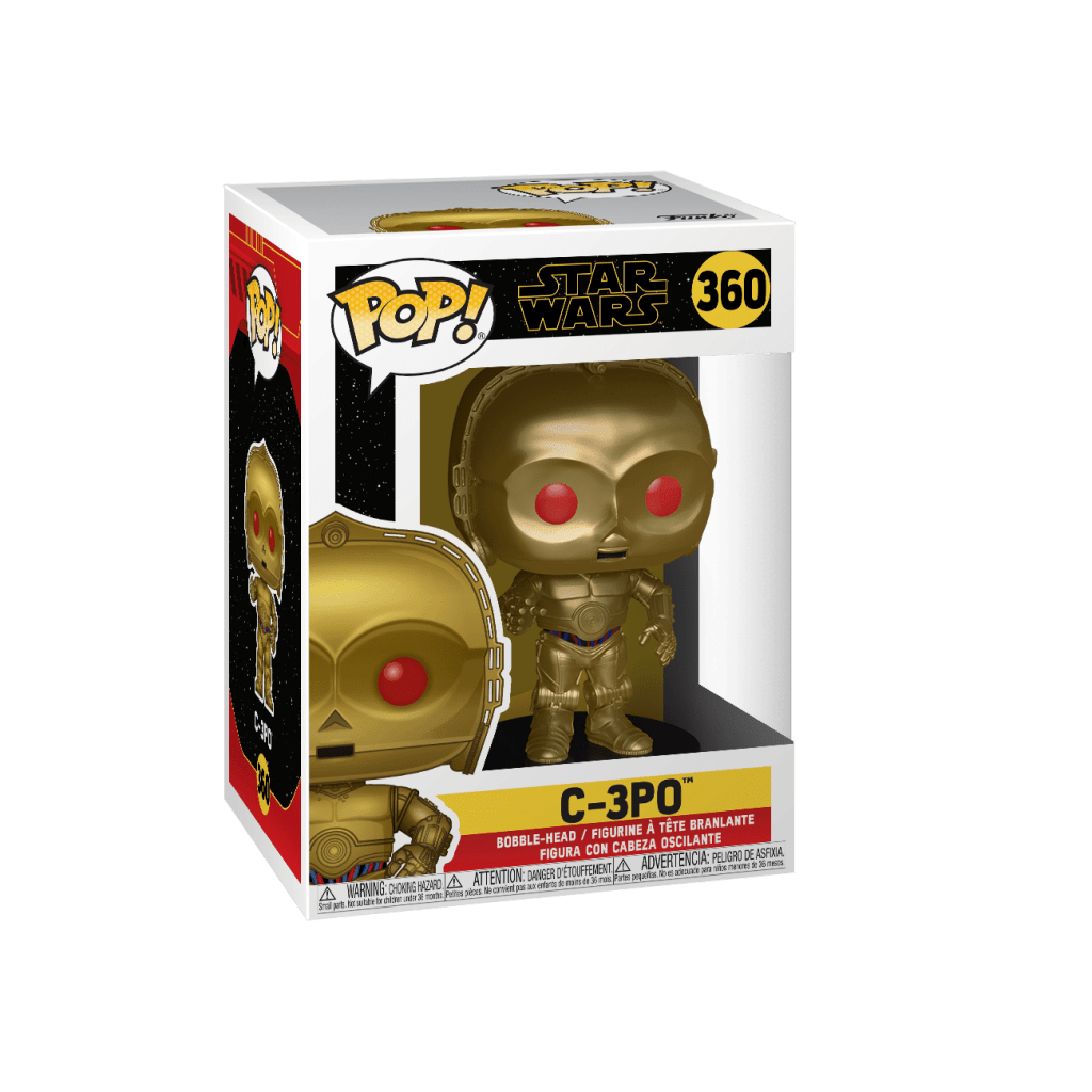 Funko Pop! C-3PO (Gold) (Metallic) (Star Wars)