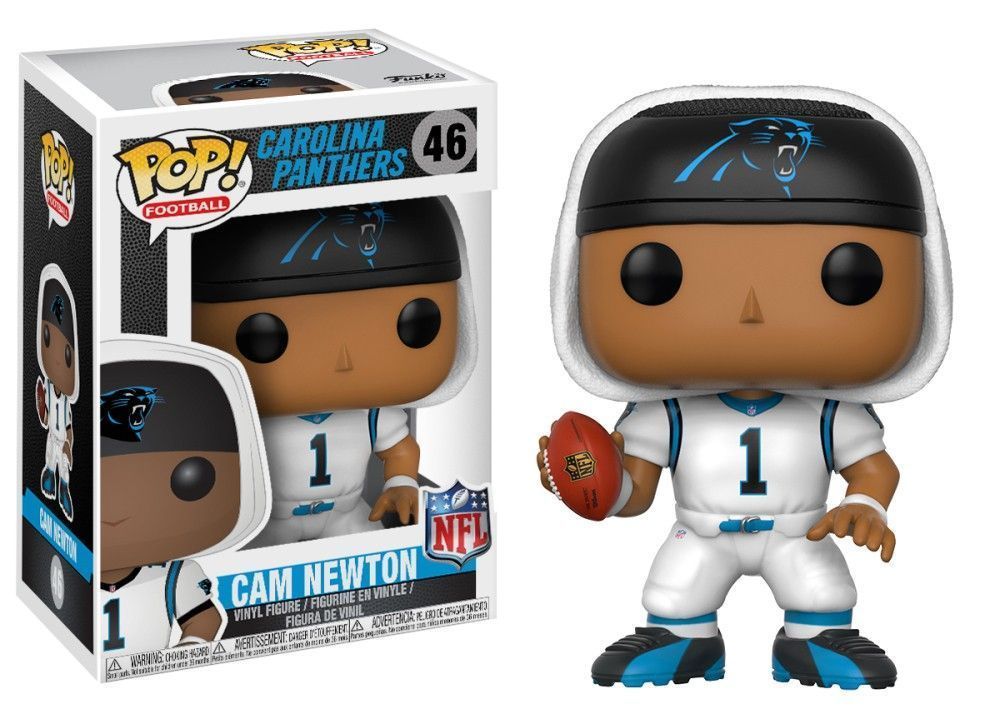 Funko Pop! Cam Newton (Panthers White) (NFL)
