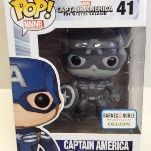 Funko Pop! Captain America - (Black…