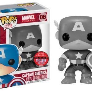 Funko Pop! Captain America (Black/White) (Marvel)…