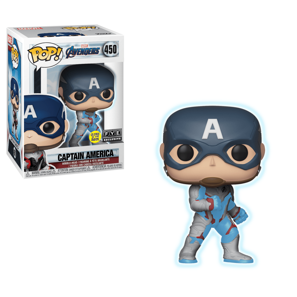 Funko Pop! Captain America (Glows in the Dark) (Avengers)