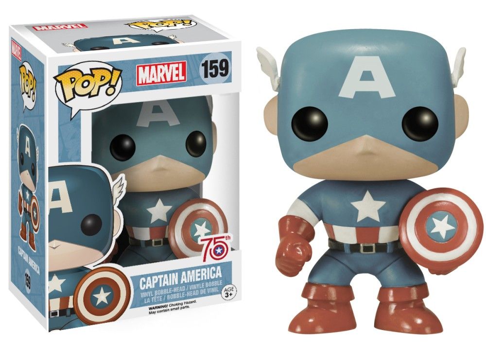 Funko Pop! Captain America - (Sepia) (Marvel Comics)