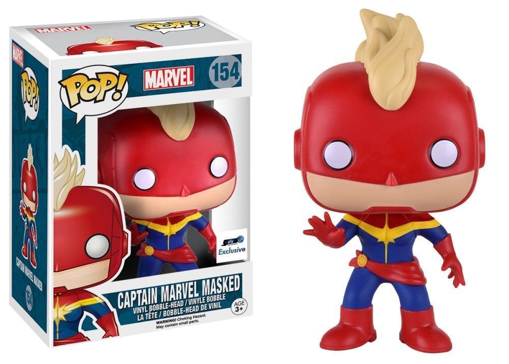 Funko Pop! Captain Marvel - (Masked) (Marvel Comics)