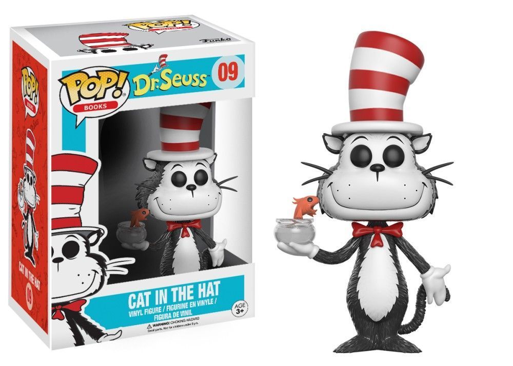 Funko Pop! Cat in the Hat (w/ Fish) (Dr. Seuss)