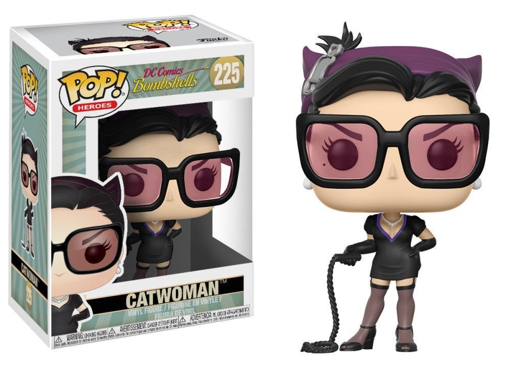 Funko Pop! Catwoman (DC Bombshells) (Black) (DC Comics)