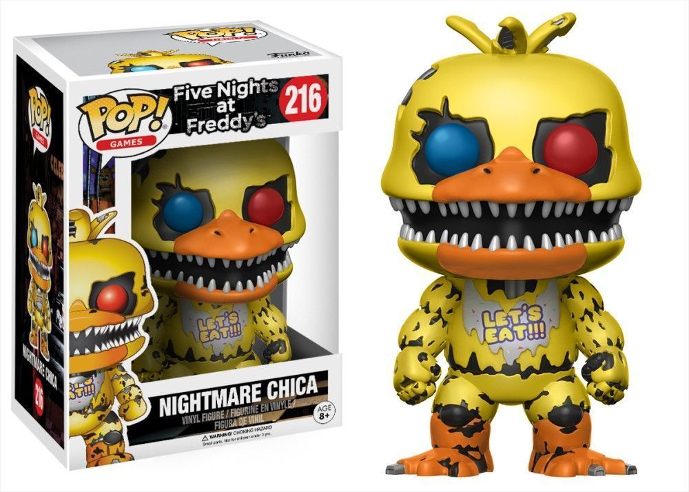 Funko Pop! Chica the Chicken (Nightmare) (Five Nights at Freddy's)