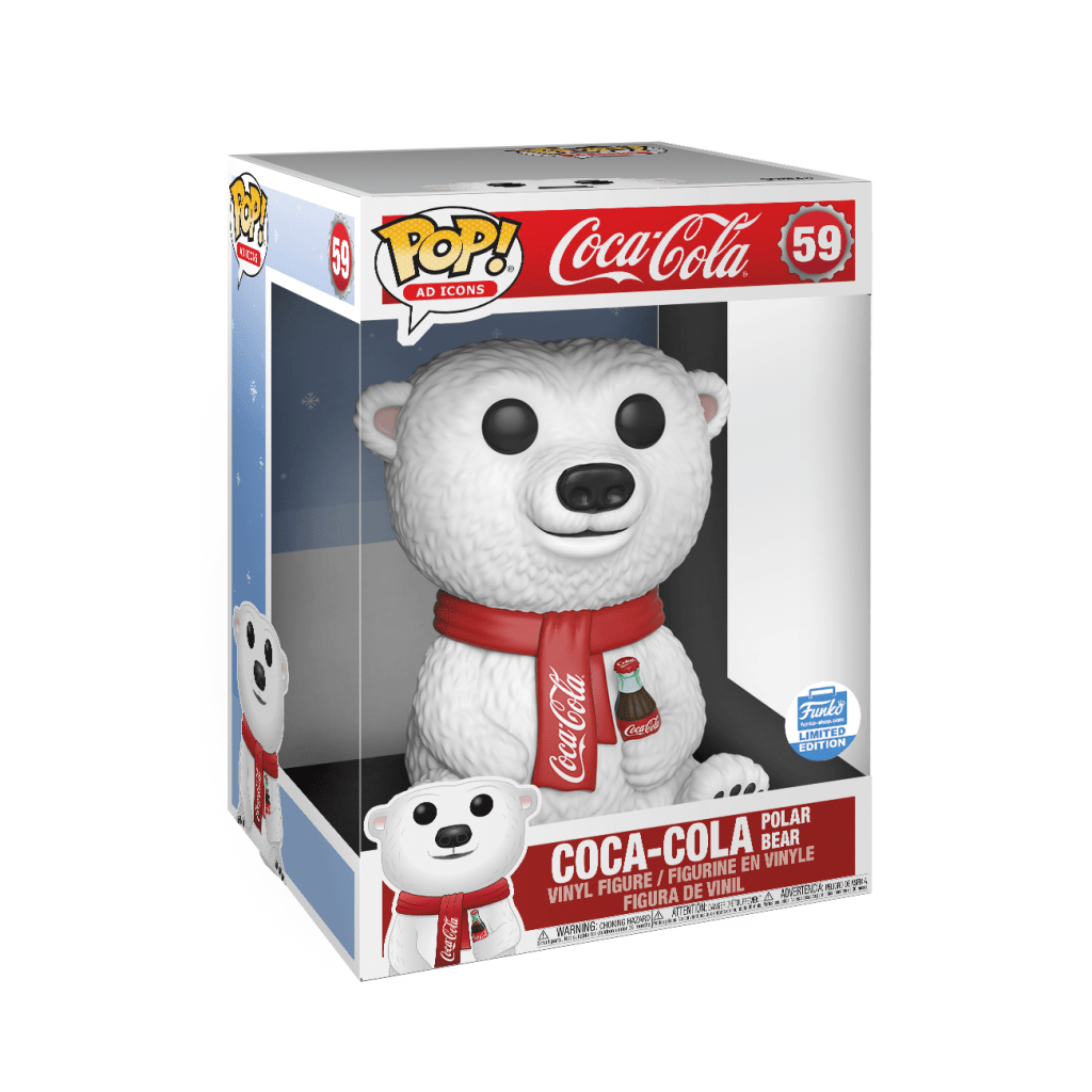 Funko Pop! Coca-Cola Polar Bear (10 inch) (Ad Icons)
