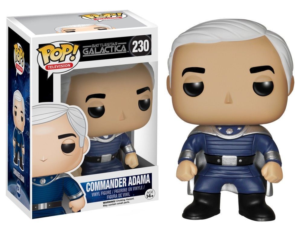 Funko Pop! Commander Adama (Battlestar Galactica)