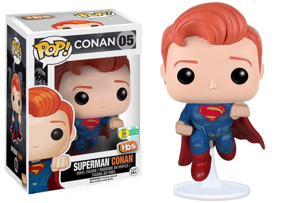 Funko Pop! Conan O'Brien (as Superman) (Conan O'Brien)