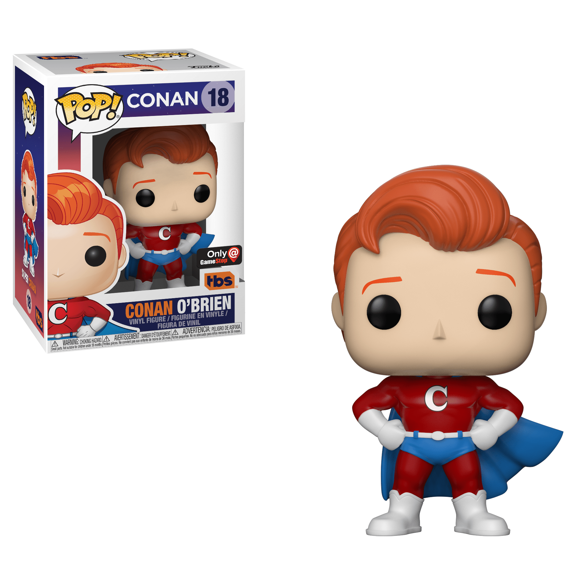 Funko Pop! Conan O'Brien (Superhero) (Conan O'Brien)