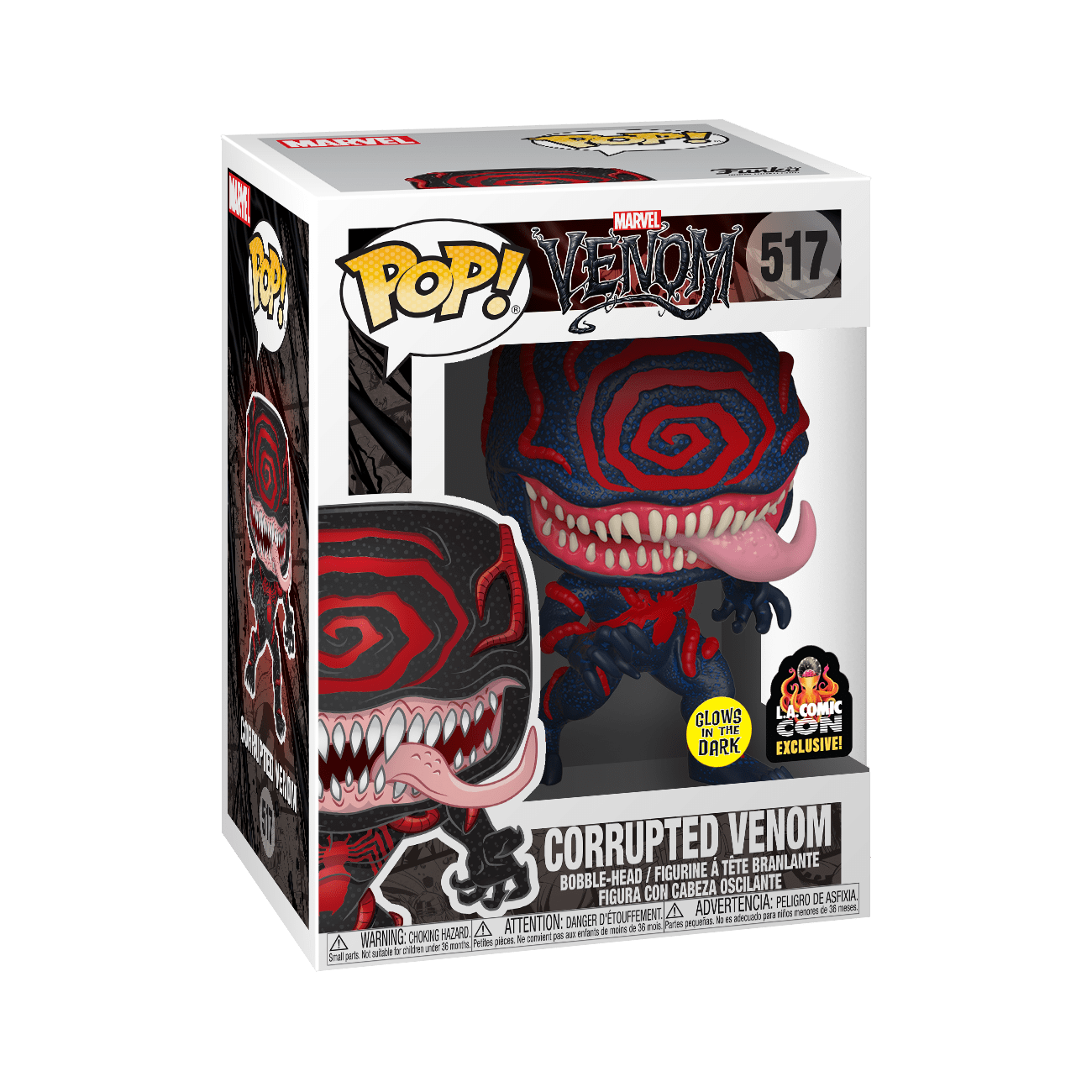 Funko Pop! Corrupted Venom (Glow in the Dark) (Marvel Comics)