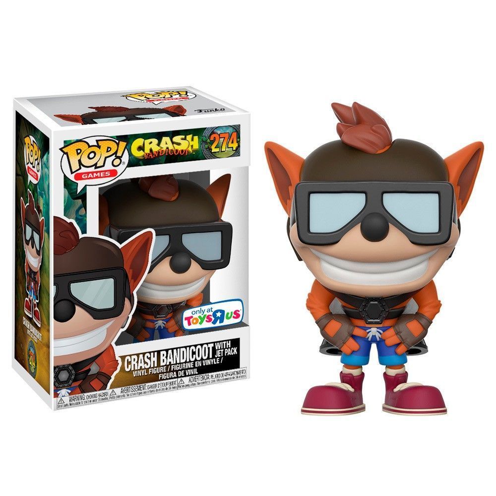 Funko Pop! Crash Bandicoot (w/ Jet Pack) (Crash Bandicoot)