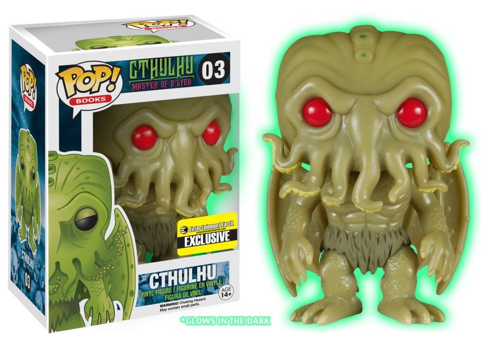 Funko Pop! Cthulhu - (Glow) (HP Lovecraft)