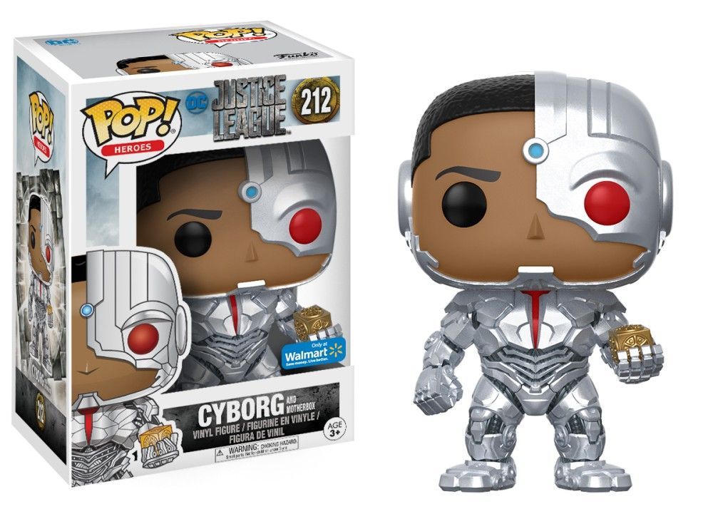 Funko Pop! Cyborg (w/ Mother Box) (Justice League)