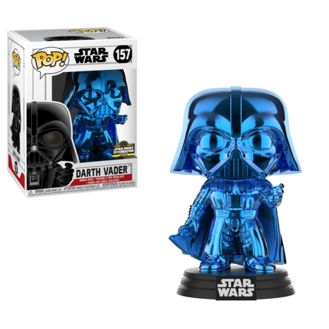 Funko Pop! Darth Vader (Blue/Chrome) (Star Wars)