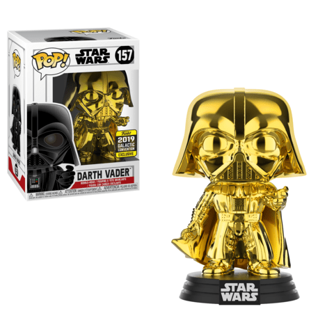 Funko Pop! Darth Vader (Gold/Chrome) (Star Wars)