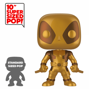 Funko Pop! Deadpool (Gold) (Metallic) (10…