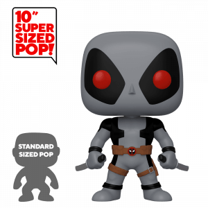 Funko Pop! Deadpool (Grey) (10 inch)…