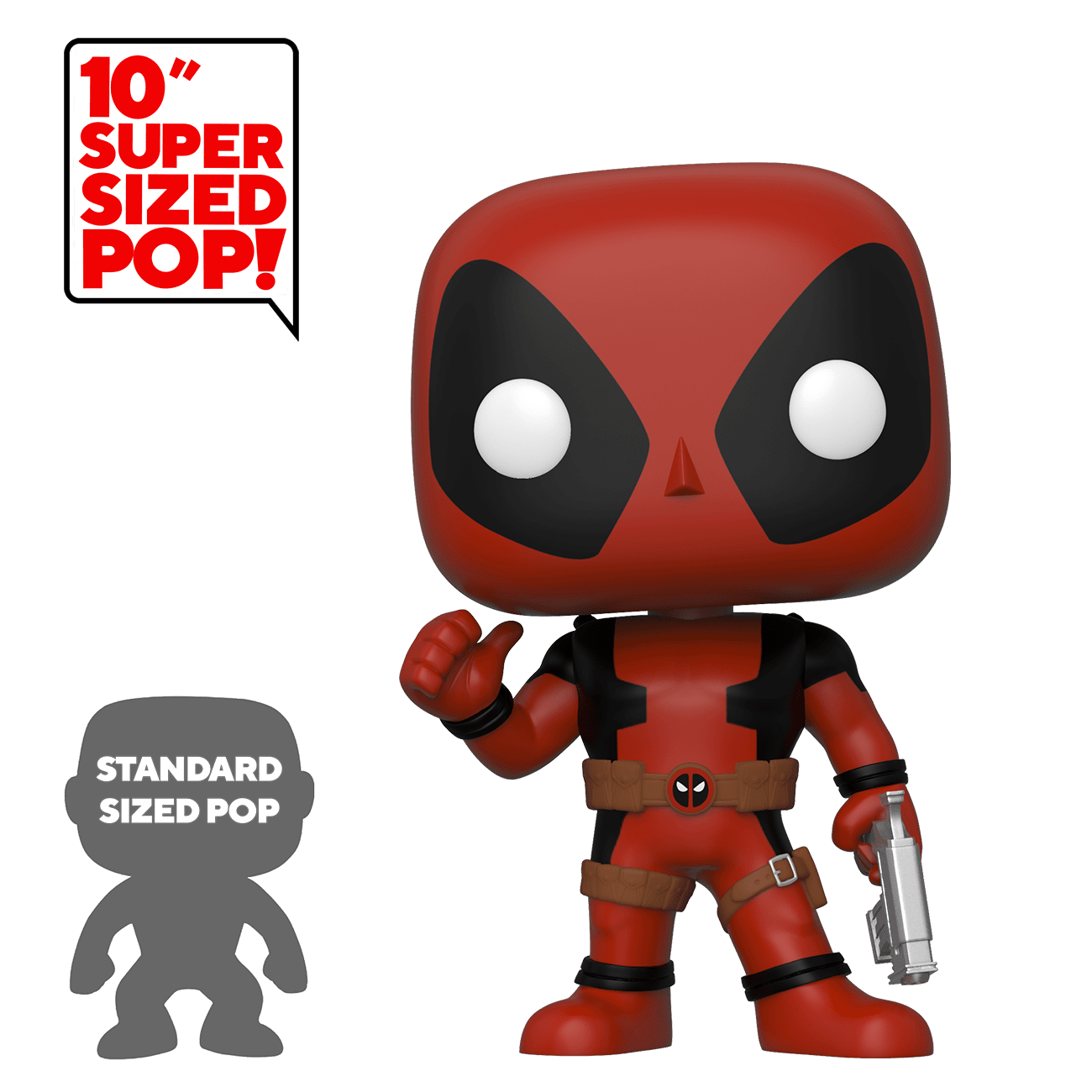 Funko Pop! Deadpool (Red) (10 inch) (Deadpool)