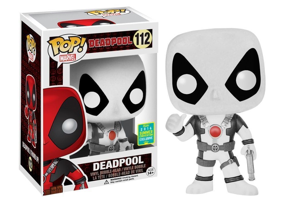 Funko Pop! Deadpool (Thumbs Up) (Black and White) (Deadpool)