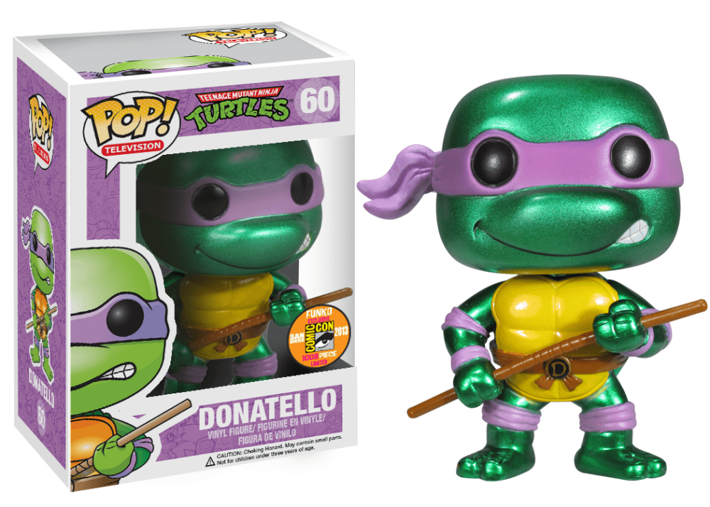 Funko Pop! Donatello - (Metallic) (Teenage Mutant Ninja Turtles)