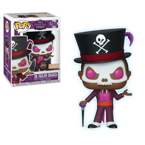 Funko Pop! Dr. Facilier w/Mask (Glow/Chase) (Princess and the Frog)