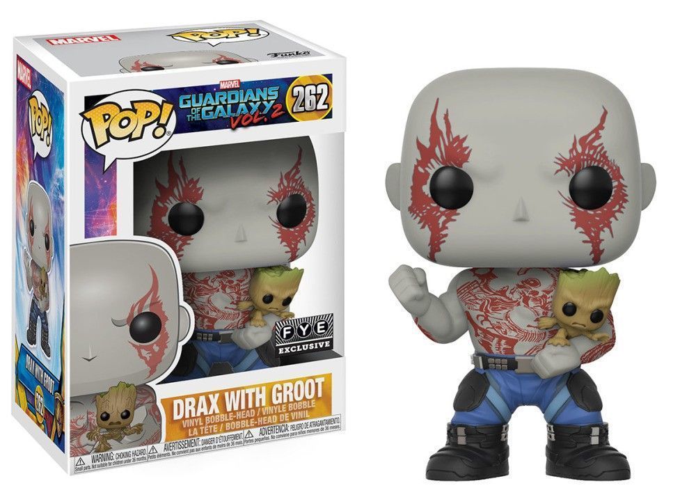 Funko Pop! Drax (Holding Groot) (Guardians of the Galaxy)