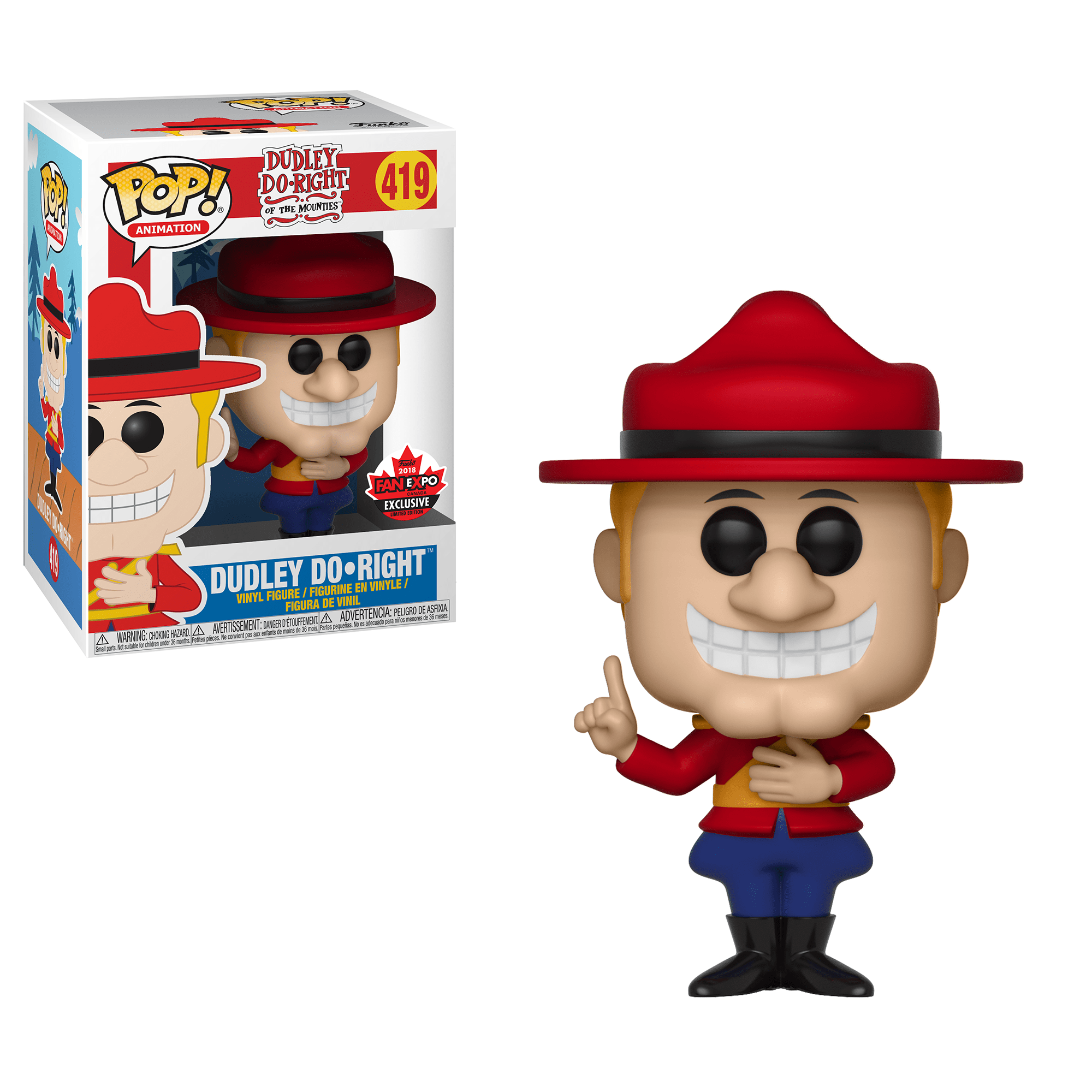 Funko Pop! Dudley Do-Right (Dudley Do-Right)